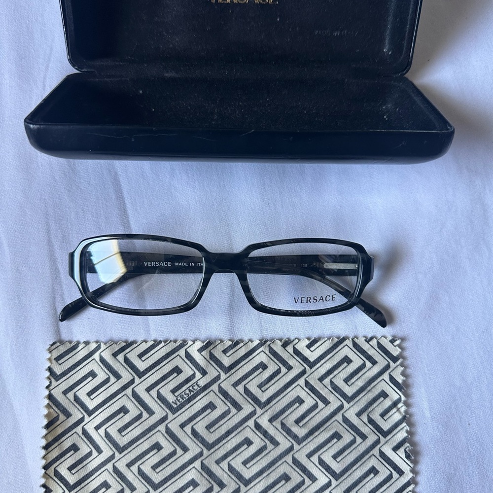 Versace Black Eyeglasses for Women